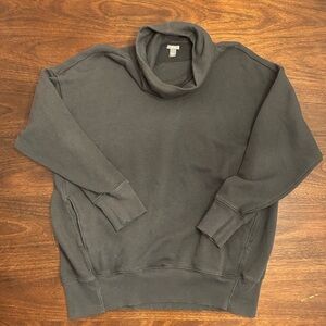 Aerie Women's Black Turtleneck Sweatshirt